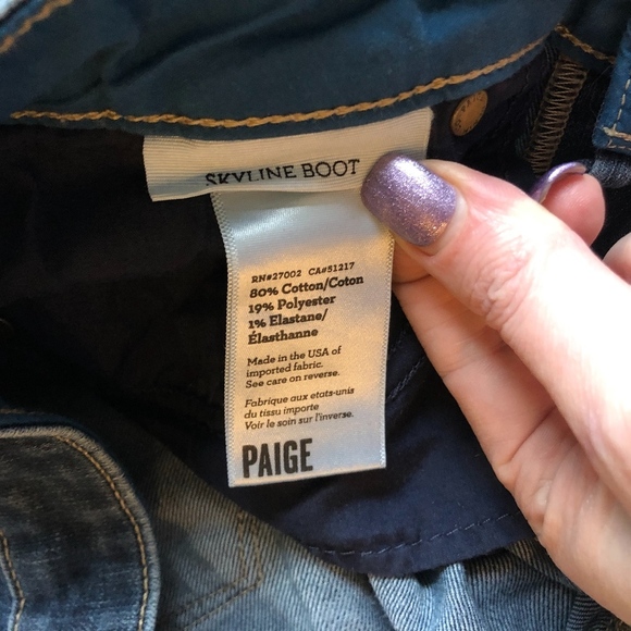 Paige Skyline Bootcut Jeans 28 - Picture 4 of 7